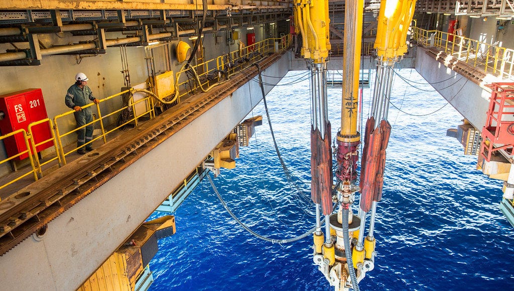 The Maersk Discoverer has been contracted by CGX Energy for drilling operations offshore Guyana (Photo courtesy Oilnow)