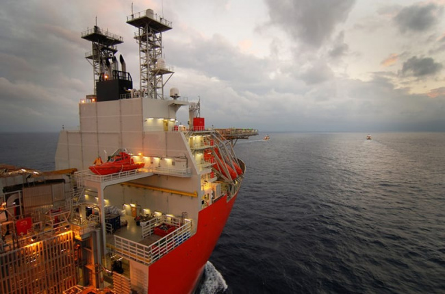 Oil Ship offshore Guyana