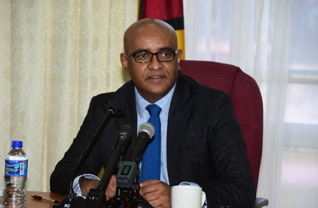 Vice-President, Bharrat Jagdeo