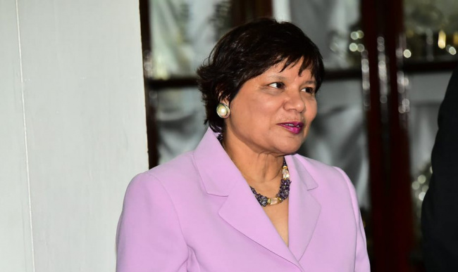 Canada’s High Commissioner to Guyana, Lilian Chatterjee.